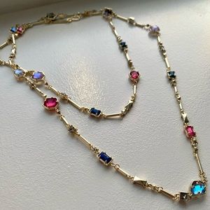 Kendra Scott Multicolor Chain Necklace